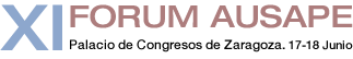 Logotipo XI Forum Ausape - 17 y 18 de Junio